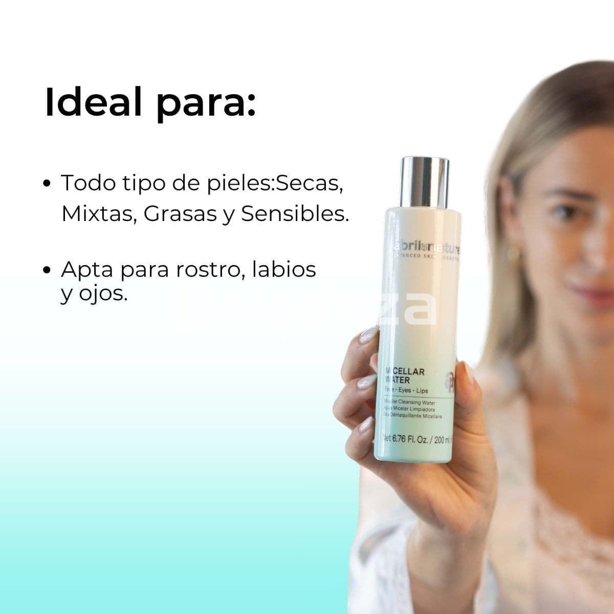 MICELLAR WATER Agua Micelar con Ácido Hialurónico Purificante - Imagen 5