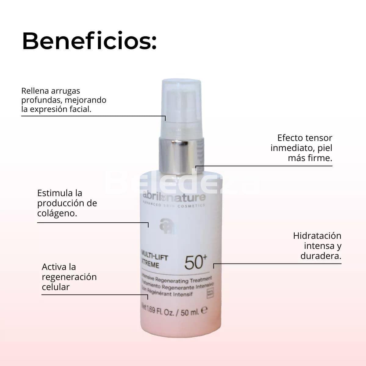 MULTI-LIFT EXTREME 50+ Crema Facial Regenerante Intensiva Anti-Arrugas 50+ - Imagen 2
