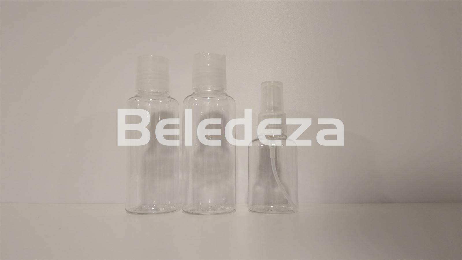 NECESER DE VIAJE 3 BOTES RELLENABLES BENZI - Imagen 3