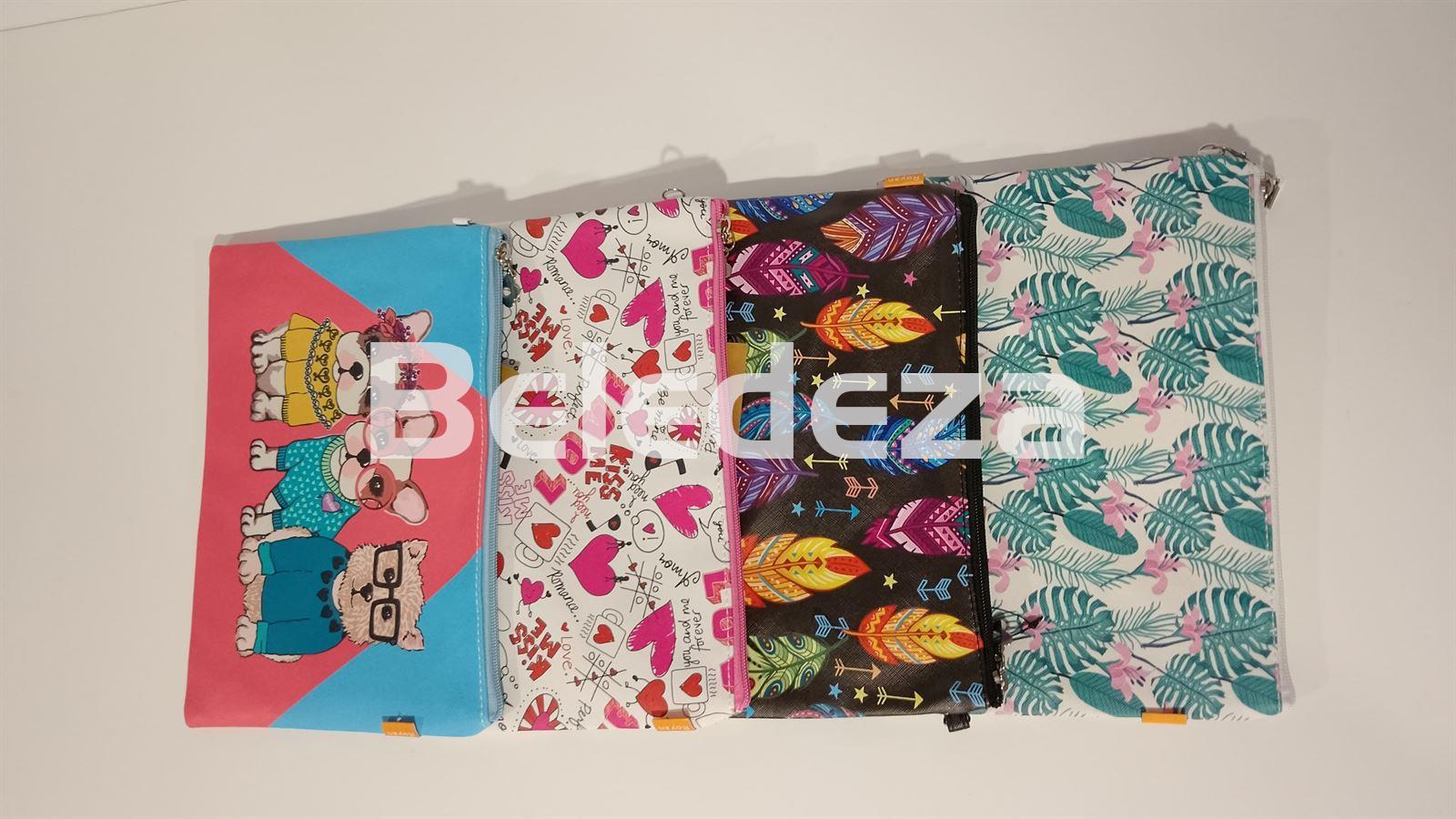 NECESER RECTANGULAR ESTAMPADO BENZI - Imagen 1