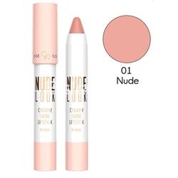 NUDE LOOK CREAMY SHINE LIPSTICK Lápiz Labios Cremoso - Imagen 2