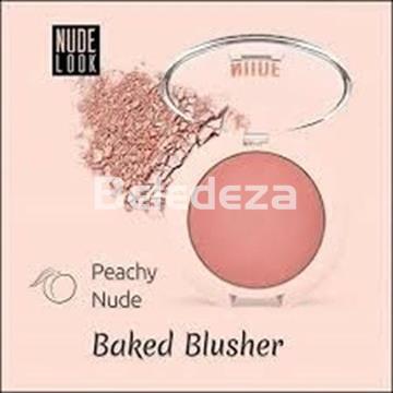 NUDE LOOK FACE BAKED BLUSHER PEACHY NUDE Colorete Facial Melocotón Nude - Imagen 1