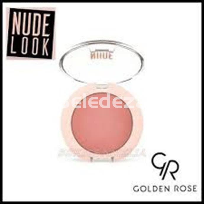 NUDE LOOK FACE BAKED BLUSHER PEACHY NUDE Colorete Facial Melocotón Nude - Imagen 2