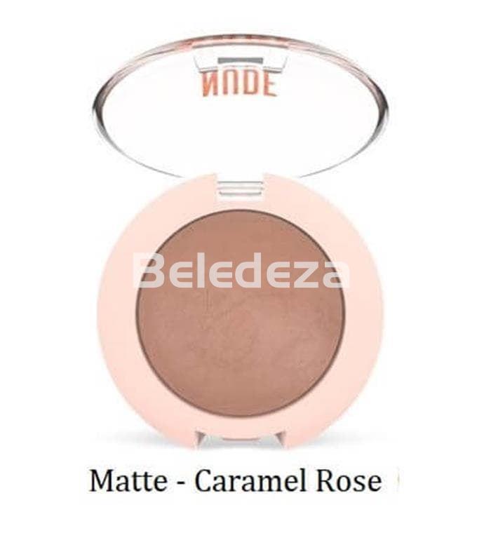 NUDE LOOK MATTE BAKED EYESHADOW CARAMEL NUDE Sombra de Ojos Caramelo Mate - Imagen 1