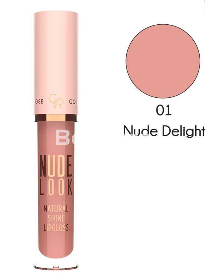 NUDE LOOK NATURAL SHINE LIPGLOSS Brillo Gloss Labios Nude - Imagen 2