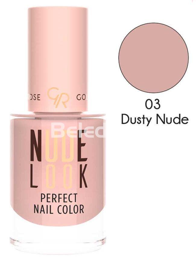 NUDE LOOK PERFECT NAIL COLOR 04 CORAL NUDE Esmalte de Uñas 04 Nude Coral |  GOLDEN ROSE