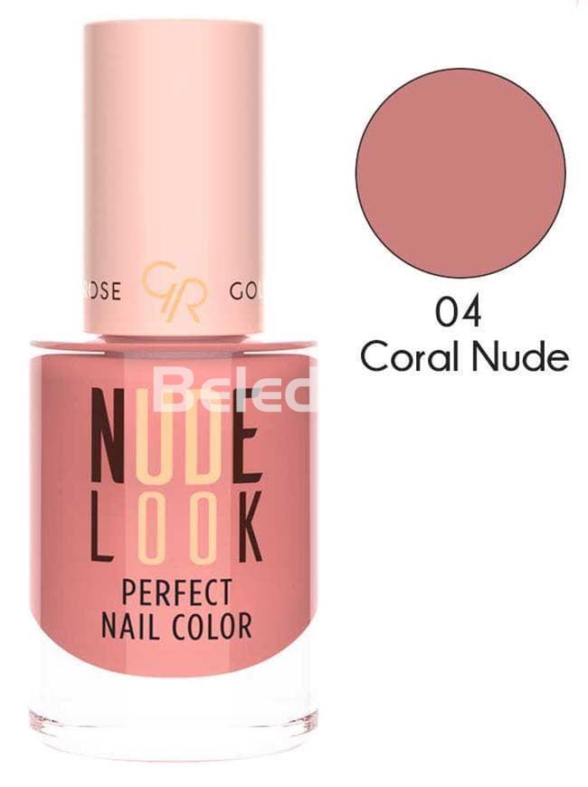 NUDE LOOK PERFECT NAIL COLOR 04 CORAL NUDE Esmalte de Uñas 04 Nude Coral - Imagen 1