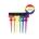 PACK 6 PRIDE TERMIX Paletinas Fibra Grandes Colores - Imagen 1