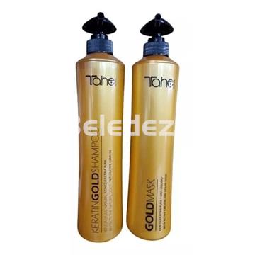 PACK KERATIN GOLD SHAMPOO+MASK Pack Keratin Gold Champú+ Mascarilla - Imagen 1