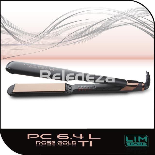 PC 6.4 L ROSE GOLD TI Plancha Profesional Titanio - Imagen 2