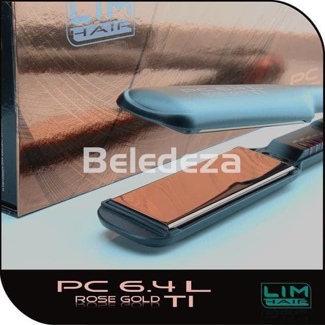 PC 6.4 L ROSE GOLD TI Plancha Profesional Titanio - Imagen 4