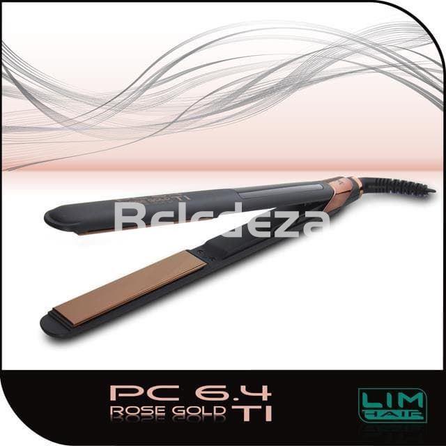 PC 6.4 ROSE GOLD TI Plancha Profesional Titanio - Imagen 2