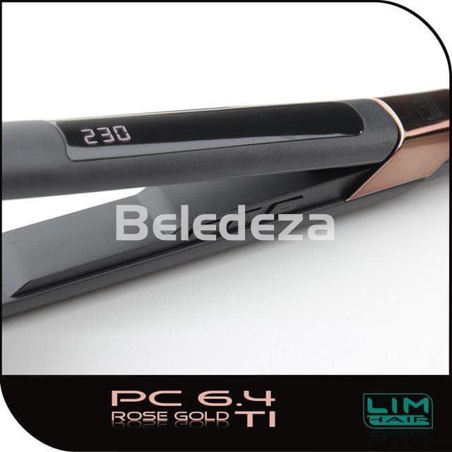 PC 6.4 ROSE GOLD TI Plancha Profesional Titanio - Imagen 4