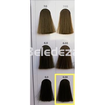 PCC COLORACIÓN PERMANENTE INDOLA 5.03 Castaño Claro Natural Dorado - Imagen 1