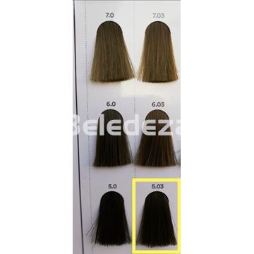 PCC COLORACIÓN PERMANENTE INDOLA 5.03 Castaño Claro Natural Dorado - Imagen 1