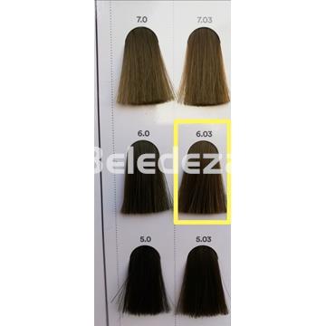 PCC COLORACIÓN PERMANENTE INDOLA 6.03 Rubio Oscuro Natural Dorado - Imagen 1