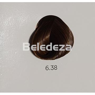 PCC COLORACIÓN PERMANENTE INDOLA 6.38 Rubio Oscuro Dorado Chocolate - Imagen 1