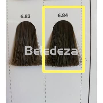 PCC COLORACIÓN PERMANENTE INDOLA 6.84 Rubio Oscuro Chocolate Cobre - Imagen 1