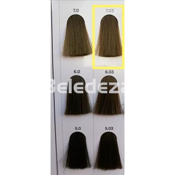 PCC COLORACIÓN PERMANENTE INDOLA 7.03 Rubio Medio Natural Dorado - Imagen 1