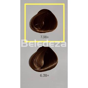 PCC COLORACIÓN PERMANENTE INDOLA 7.38+ Rubio Medio Dorado Chocolate Intenso - Imagen 1