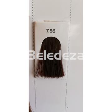 PCC COLORACIÓN PERMANENTE INDOLA 7.56 Rubio Medio Mahogany Rojo - Imagen 1