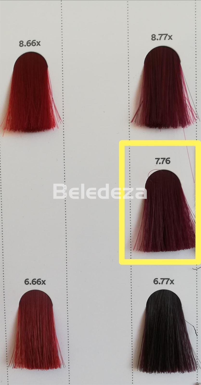 PCC COLORACIÓN PERMANENTE INDOLA 7.76 Rubio Medio Violeta Rojizo - Imagen 1