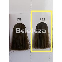 PCC COLORACIÓN PERMANENTE INDOLA 7.82 Rubio Medio Chocolate Perla - Imagen 1