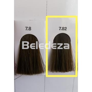 PCC COLORACIÓN PERMANENTE INDOLA 7.82 Rubio Medio Chocolate Perla - Imagen 1