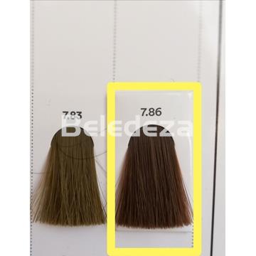 PCC COLORACIÓN PERMANENTE INDOLA 7.86 Rubio Medio Chocolate Rojo - Imagen 1