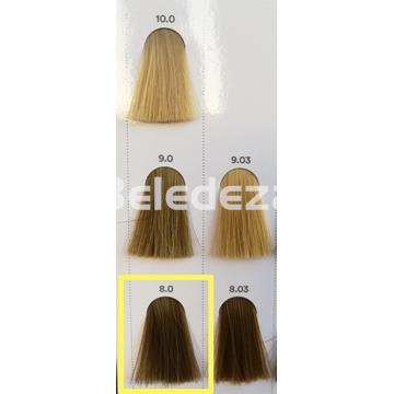 PCC COLORACIÓN PERMANENTE INDOLA 8.0 Rubio Claro - Imagen 1