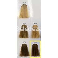 PCC COLORACIÓN PERMANENTE INDOLA 8.03 Rubio Claro Natural Dorado - Imagen 1