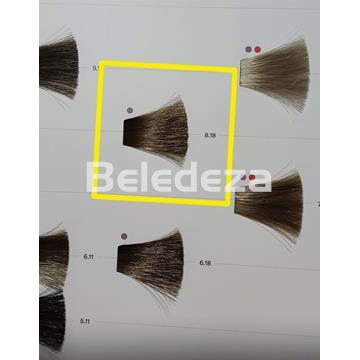 PCC COLORACIÓN PERMANENTE INDOLA 8.18 Rubio Claro Ceniza Chocolate - Imagen 1