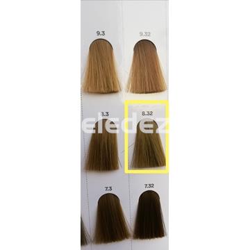 PCC COLORACIÓN PERMANENTE INDOLA 8.32 Rubio Claro Dorado Perla - Imagen 1