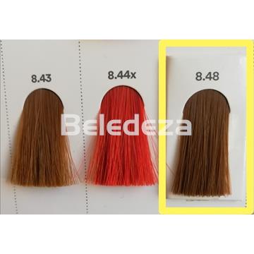 PCC COLORACIÓN PERMANENTE INDOLA 8.48 Rubio Claro Cobre Chocolate - Imagen 1