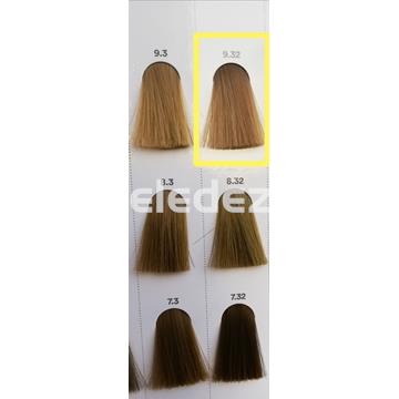 PCC COLORACIÓN PERMANENTE INDOLA 9.32 Rubio Muy Claro Dorado Perla - Imagen 1