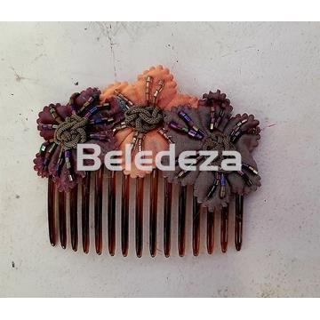 PEINETA 3 FLORES COLORES - Imagen 1