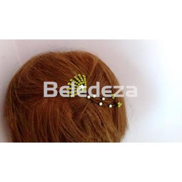 PEINETA CRISTALES VERDE - Imagen 1