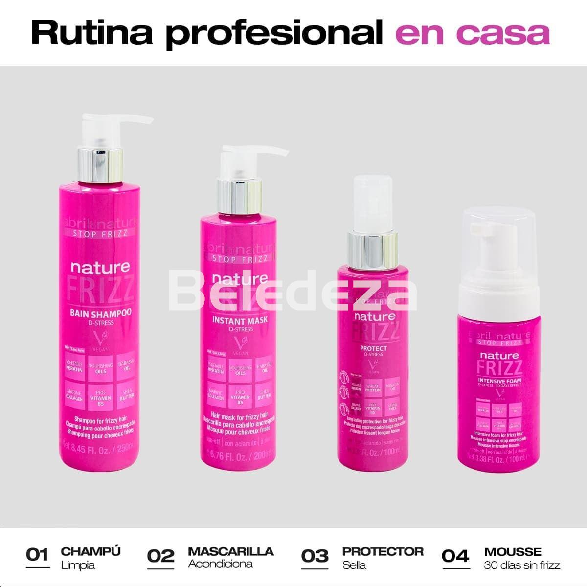 PROTECT NATURE FRIZZ D-STRESS Protector Stop Encrespado Larga Duración - Imagen 5