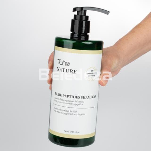 PURE PEPTIDES SHAMPOO Champú con Péptidos sin Sulfatos TAHE NATURE - Imagen 1