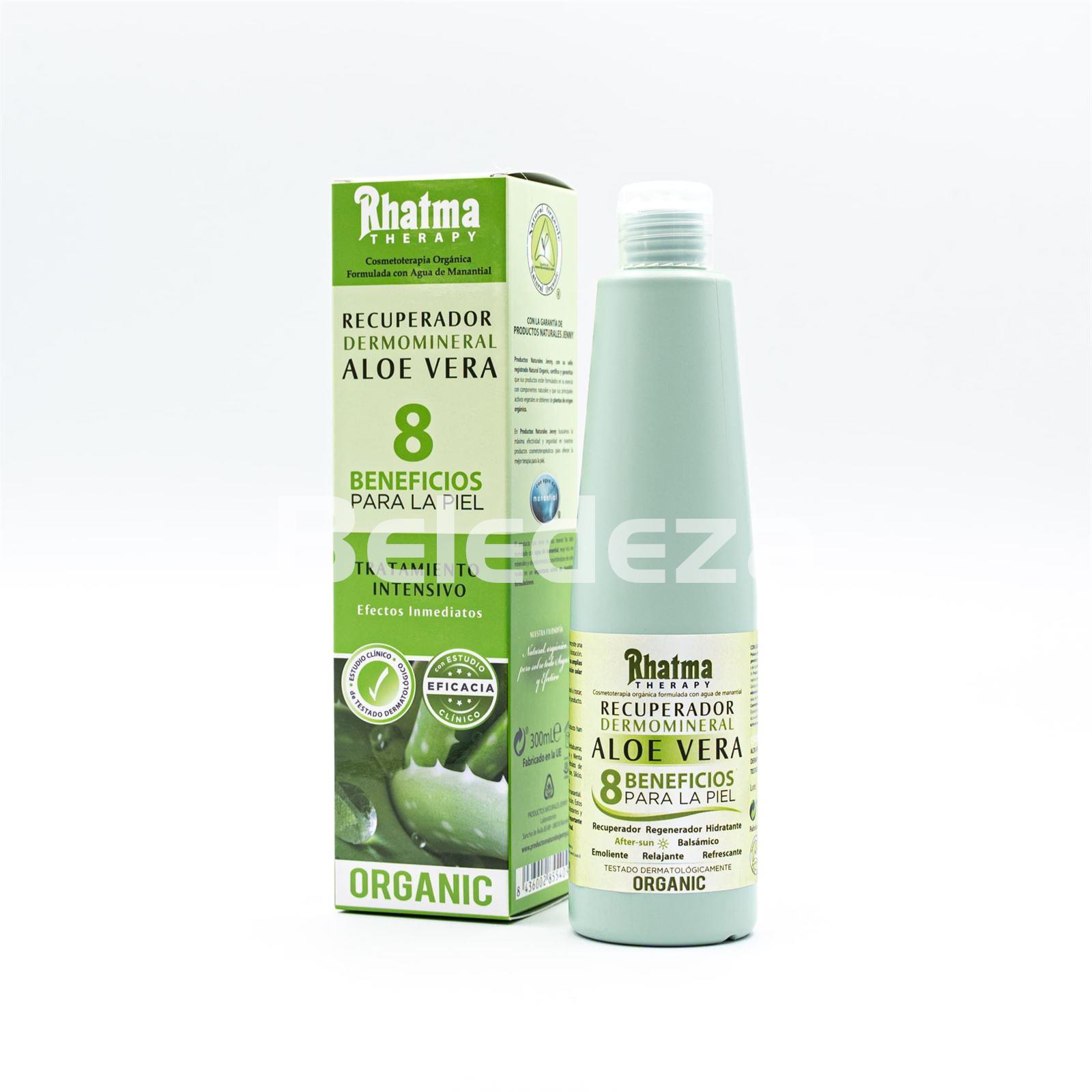 RECUPERADOR CORPORAL ALOE VERA 8 BENIFICIOS Tratamiento Intensivo 300ML RHATMA THERAPY - Imagen 1