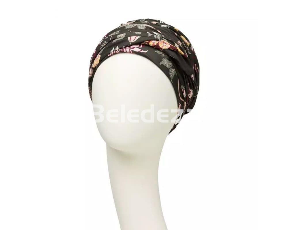 SAPPHIRE BOHO TURBAN EXOTIC GARDEN Turbante Boho Sapphire Jardín Exótico - Imagen 2