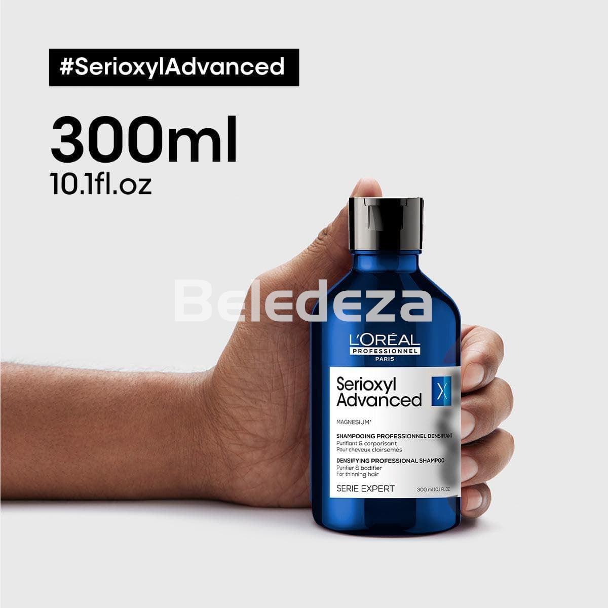 SERIOXYL ADVANCED SHAMPOO Champú Densificador para Cabello Debilitado - Imagen 3