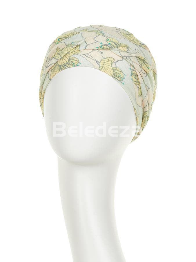 SHAKTI TURBAN LINEN BLOOMING SEASON Turbante Shakti Lino Floreado - Imagen 2