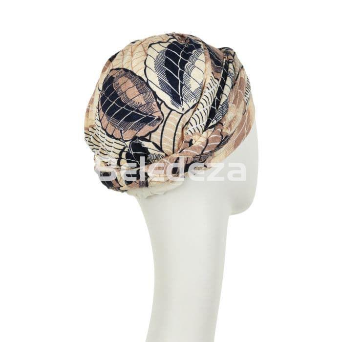 SHAKTI TURBAN LINEN CARAMEL DREAMS Turbante Shakti Sueños de Caramelo - Imagen 3