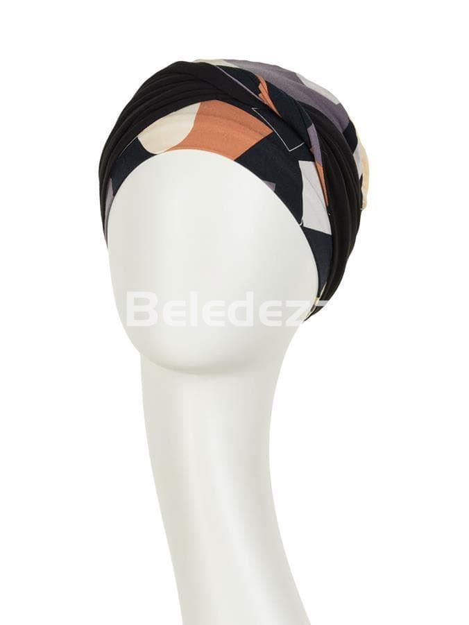 SHAKTI TURBAN SHAPES OF BROWNS Turbante Shakti Formas Marrones - Imagen 2
