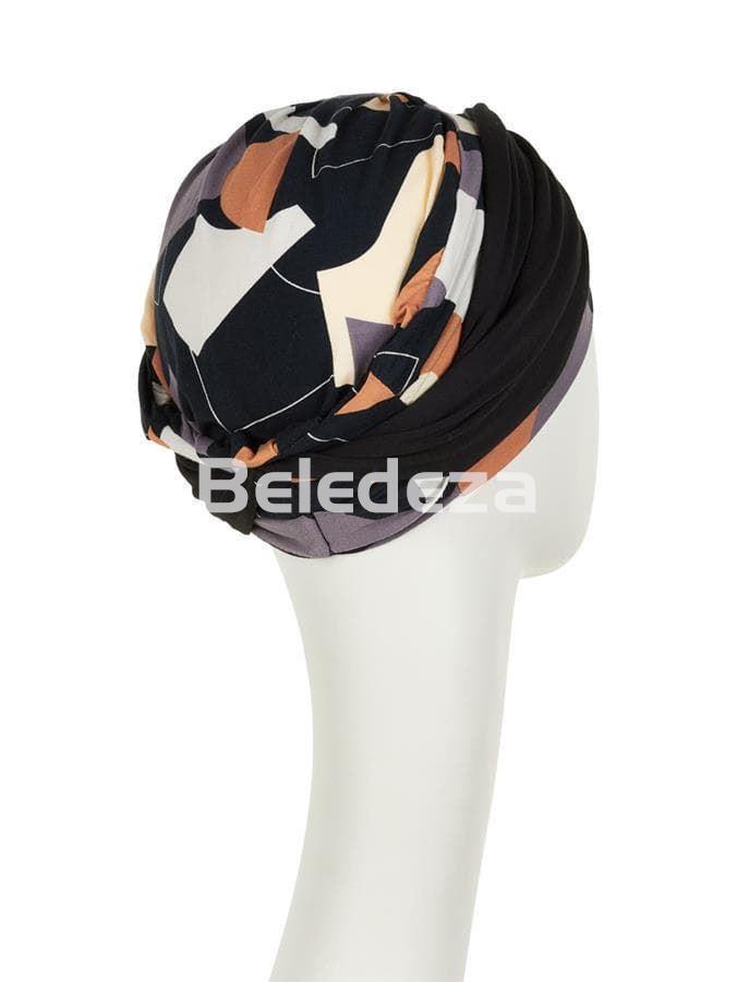 SHAKTI TURBAN SHAPES OF BROWNS Turbante Shakti Formas Marrones - Imagen 3