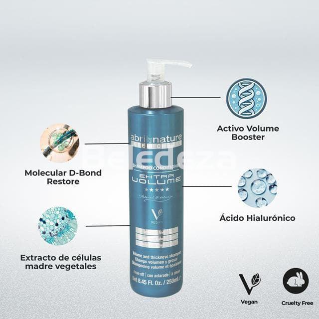SHAMPOO CONDITIONER EXTRA VOLUME Champú Volumen y Grosor - Imagen 1
