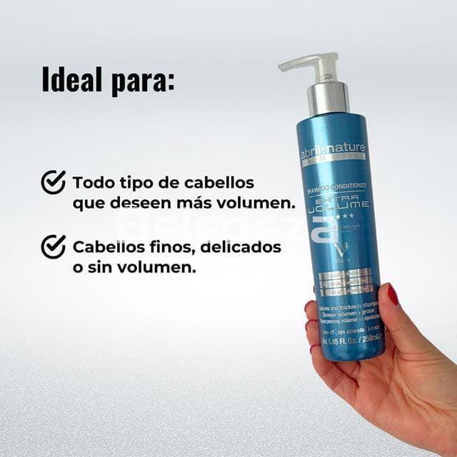 SHAMPOO CONDITIONER EXTRA VOLUME Champú Volumen y Grosor - Imagen 3