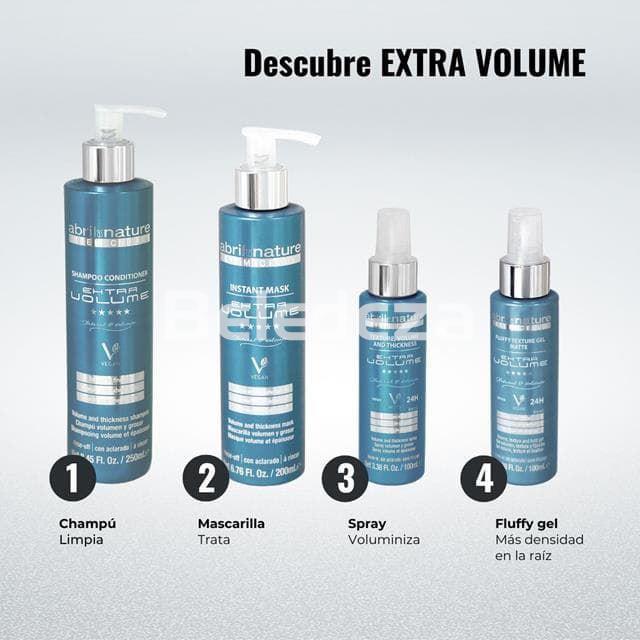 SHAMPOO CONDITIONER EXTRA VOLUME Champú Volumen y Grosor - Imagen 4