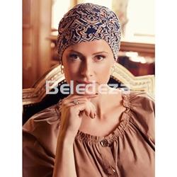 SHANTI TURBAN ENDLESS SHAPES OF BLUE Turbante Shanti Formas Infinitas Azules - Imagen 1